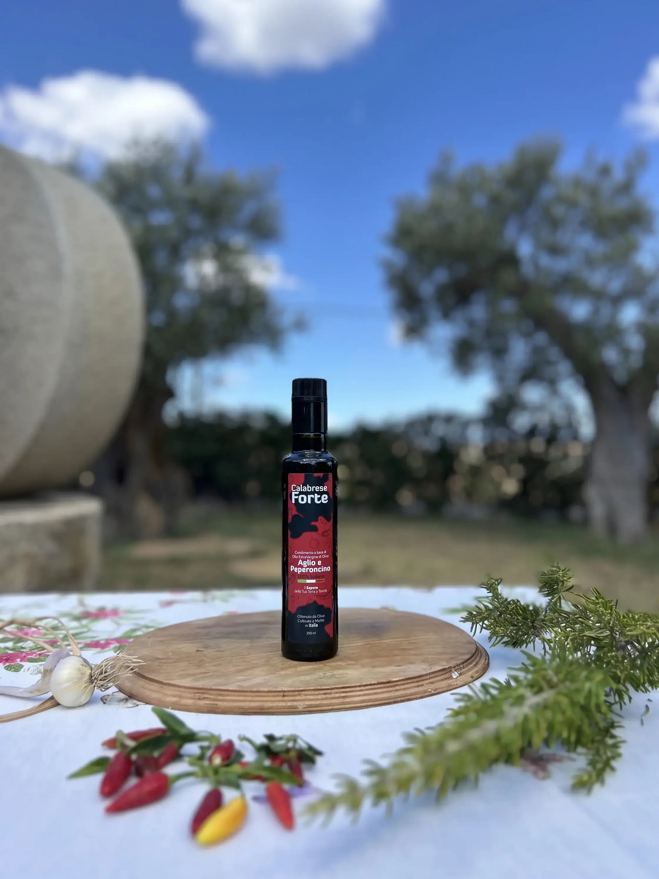 Olio all'aglio e peperoncino - 250ml