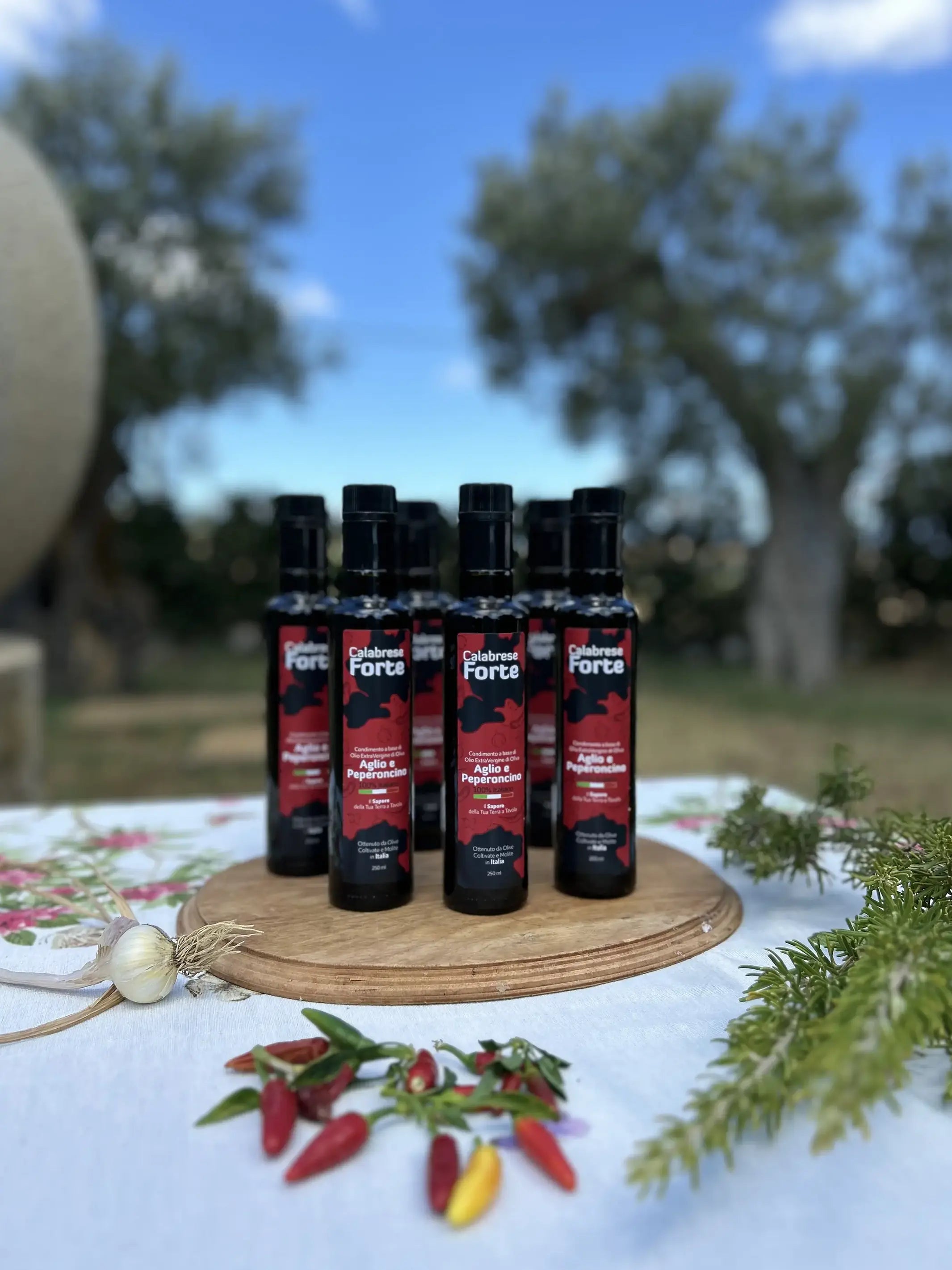 Olio all'aglio e peperoncino - 250ml