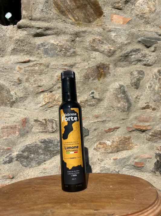Olio Extra Vergine di Oliva Aromatizzato al Limone