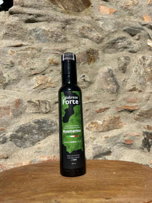 Olio Extra Vergine di Oliva Aromatizzato al Rosmarino